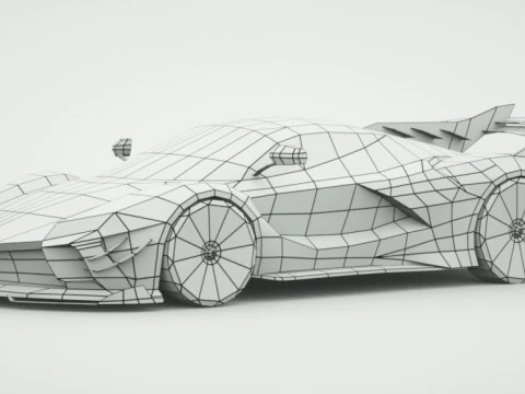 Og&oacute;lny supersamoch&oacute;d v17 Model 3D