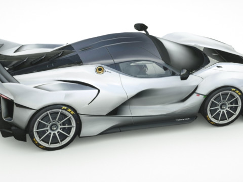 Generic Supercar v17 3D Model