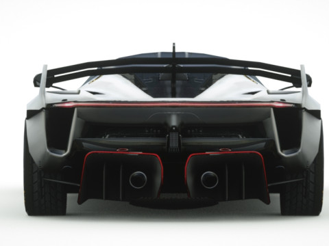 Generic Supercar v17 3D Model