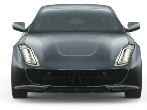Generic Supercar v18 3D Model