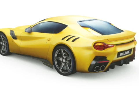 Generic Supercar v19 3D Model