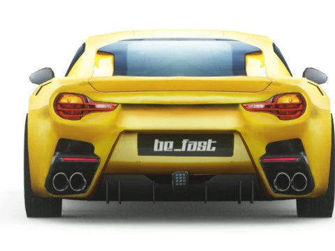 Generic Supercar v19 3D Model