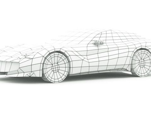 Generic Supercar v19 Modèle 3D