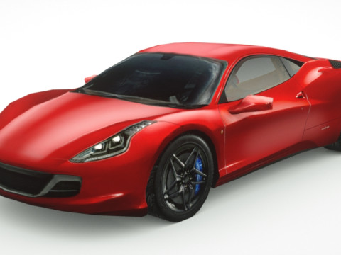 Generic Supercar v21 Model 3D
