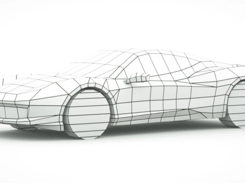 Superdeportivo gen&eacute;rico v21 Modelo 3D