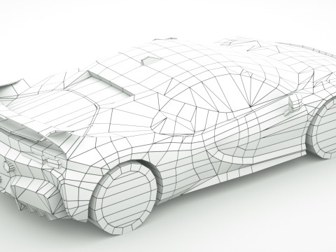 Generic Supercar v22 Modèle 3D