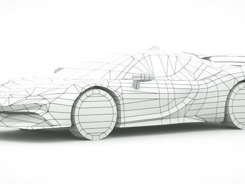 Generic Supercar v22 Modèle 3D