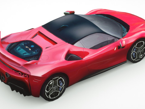 Generic Supercar v22 Modèle 3D