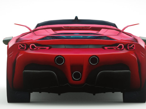 Generic Supercar v22 Modèle 3D