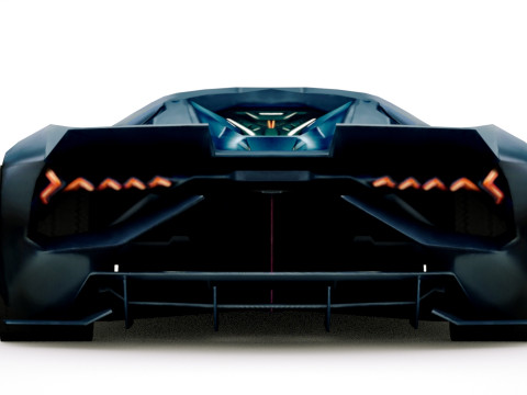 Generic Supercar v23 3D Model