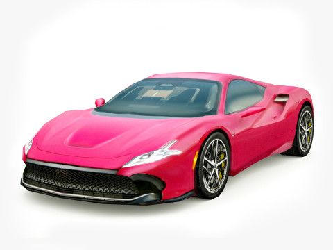 Generic Supercar v24 Model 3D