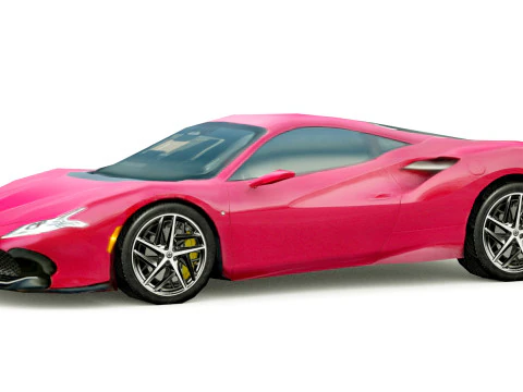 Supercar generica v24 Modello 3D