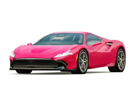 Generic Supercar v24 3D Model