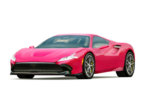 Supercar generica v24 Modello 3D
