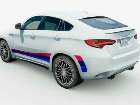 Generic SUV v3 3D Model