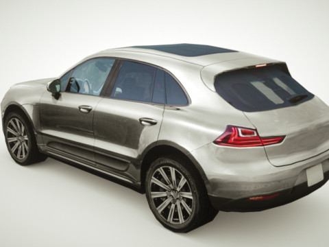 Generic SUV v4 multicolors 3D Модель