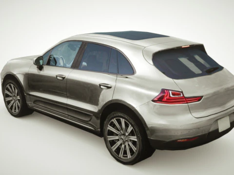 Og&oacute;lny wielokolorowy SUV v4 Model 3D