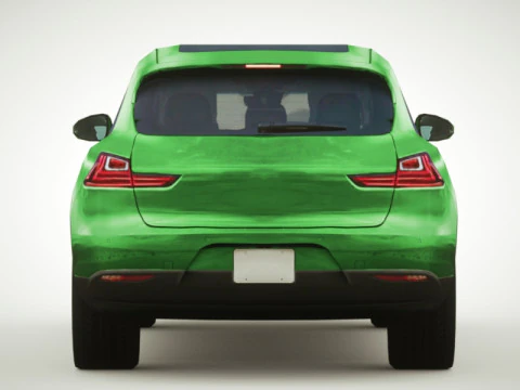 Og&oacute;lny wielokolorowy SUV v4 Model 3D