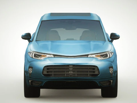 Og&oacute;lny wielokolorowy SUV v4 Model 3D