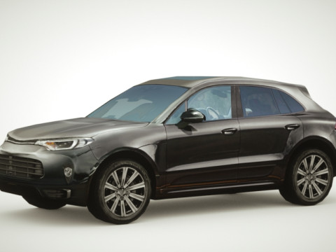 Generic SUV v4 multicolors 3D Модель