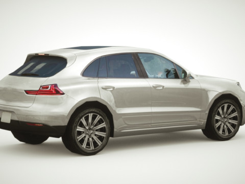 Generic SUV v4 multicolors 3D Модель