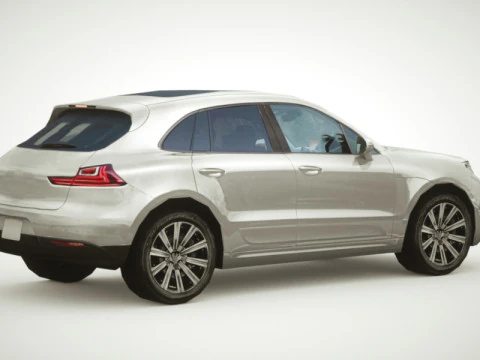 Og&oacute;lny wielokolorowy SUV v4 Model 3D