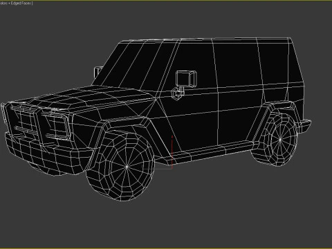 Generieke SUV v5 3D Model