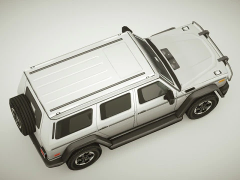 Generieke SUV v5 3D Model