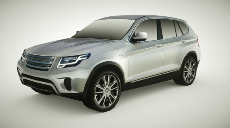 Generic SUV v6 Modello 3D .c4d .max .obj .3ds .fbx .stl .blend