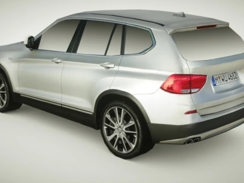Generic SUV v6 3D Model