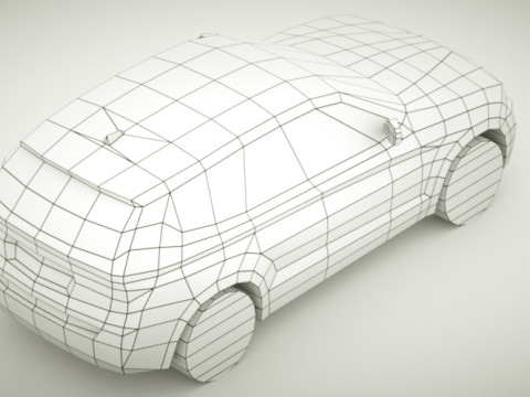 Generic SUV v6 Modello 3D