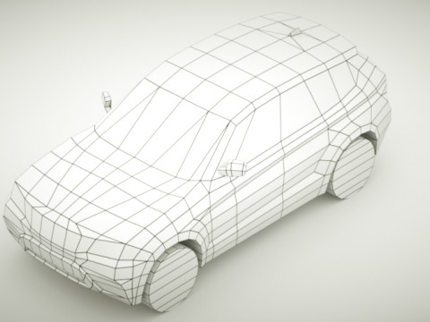 Generic SUV v6 Modello 3D