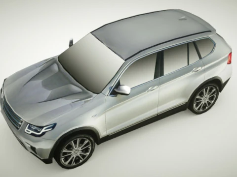 Generic SUV v6 3D Model