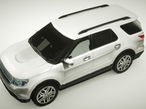 Generic SUV v7 3D Model