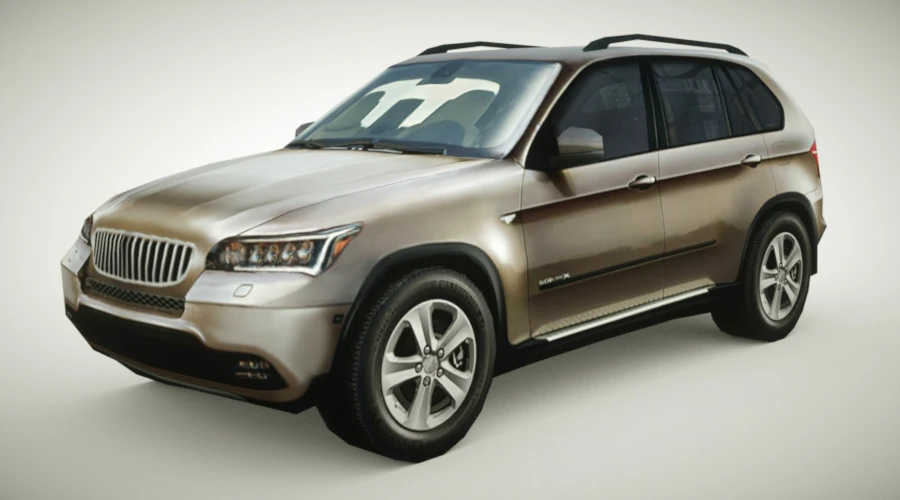 SUV generico v8 Modello 3D .c4d .max .obj .3ds .fbx .stl .blend