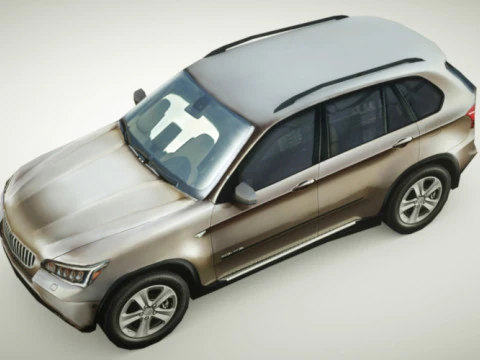 SUV generico v8 Modello 3D