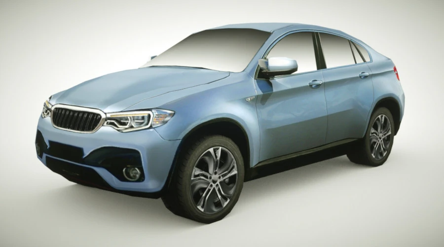 Generieke SUV v9 3D Model .c4d .max .obj .3ds .fbx .stl .blend 