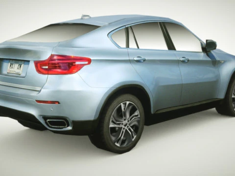 Generieke SUV v9 3D Model