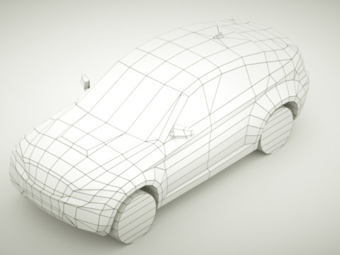 Generic SUV v9 Model 3D