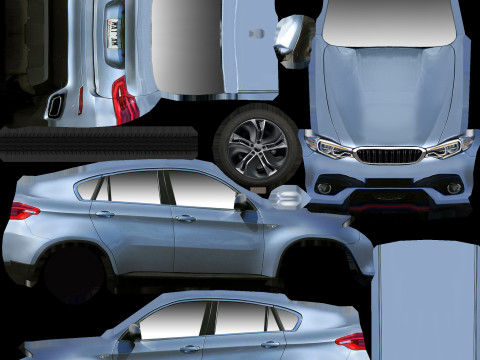 Generic SUV v9 Model 3D