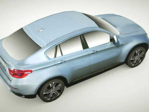 Generieke SUV v9 3D Model