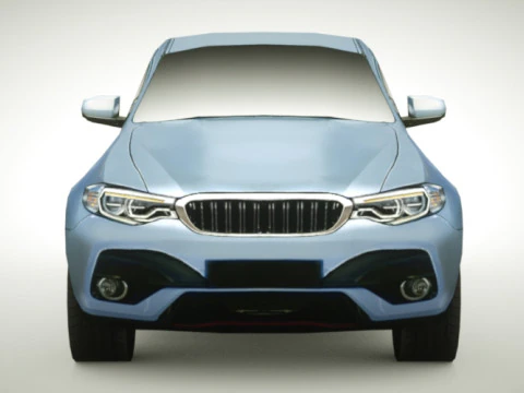 Generieke SUV v9 3D Model