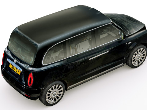 Taxi v3 lowpoly 3D Model