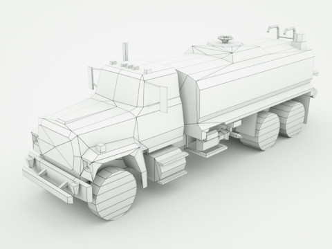 Freightliner FL-60 2000 3D Модель