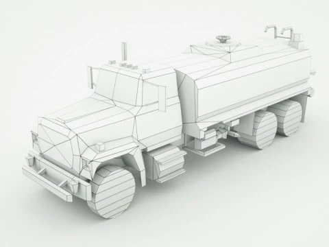 화물선 FL-60 2000 3D 모델