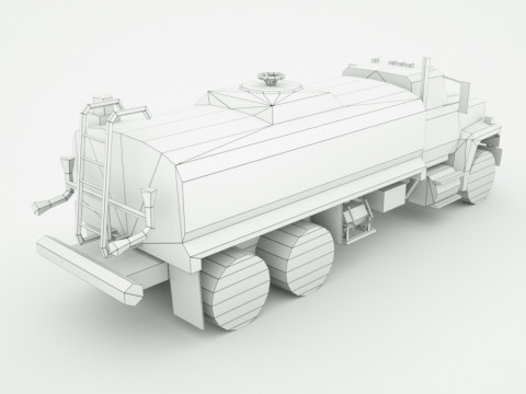 Freightliner FL-60 2000 3D Модель