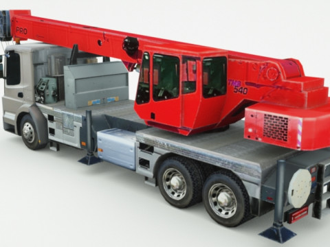 Generic Crane Truck 3Dモデル