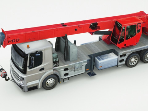 Generic Crane Truck 3Dモデル