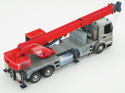 Generic Crane Truck 3Dモデル