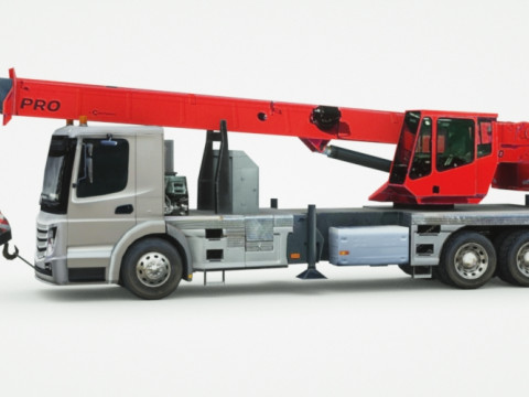 Generic Crane Truck 3Dモデル